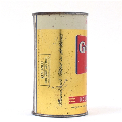 Griesedieck Bros DOUBLE MELLOW Flat Top 76-11