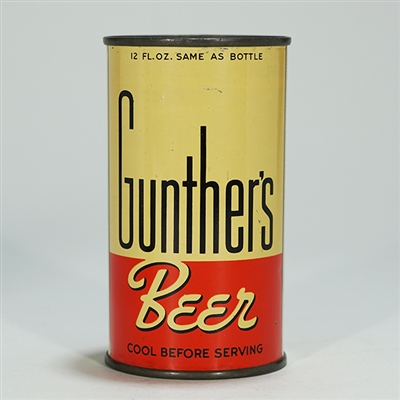 Gunthers Beer Instructional 372