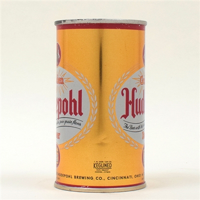 Hudepohl Golden 14K Beer Flat Top 84-12