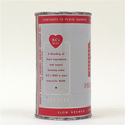 KCs Best Beer Flat Top SPEARMAN ENAMEL 87-10