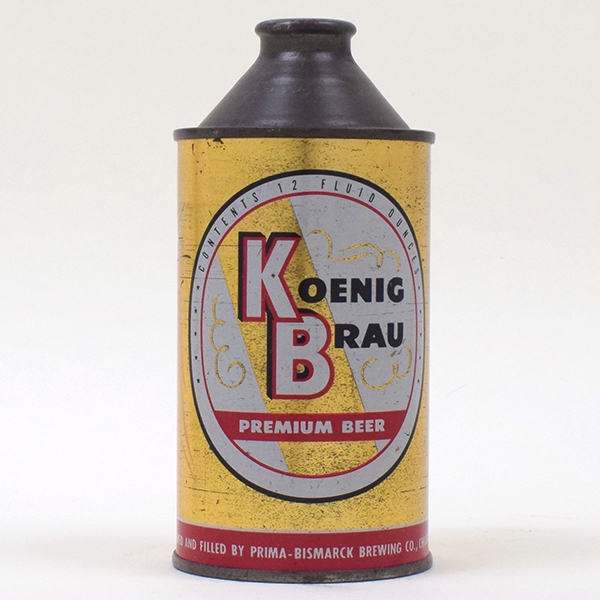 Koenig Brau Beer Cone Top UNLISTED