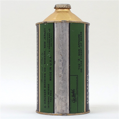 Krueger Cream Ale Quart Cone Top 213-10