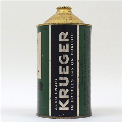 Krueger Cream Ale Quart Cone Top 213-12