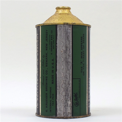 Krueger Cream Ale Quart Cone Top 213-12