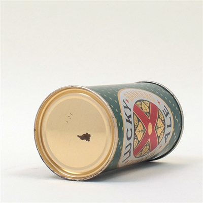 Lucky Bankers Ale 11 oz Flat METALLIC 93-5
