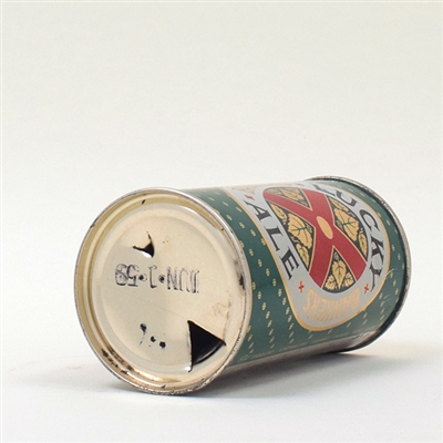 Lucky Bankers Ale 11 oz Flat METALLIC 93-5
