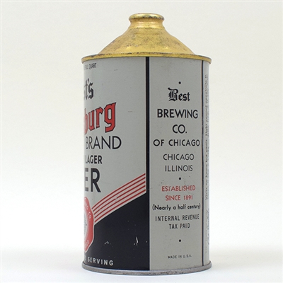 Bests Hapsburg Quart Cone Top GRAY 203-1