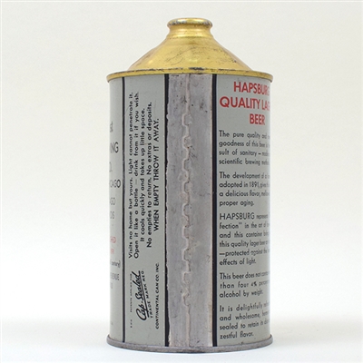 Bests Hapsburg Quart Cone Top GRAY 203-1