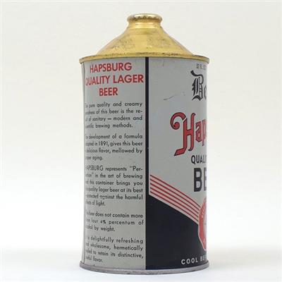 Bests Hapsburg Quart Cone Top GRAY 203-1
