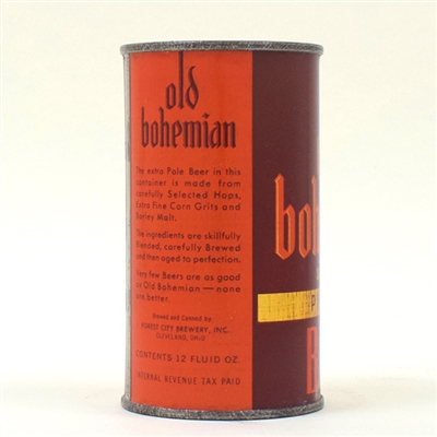 Old Bohemian PILSNER Beer OI Flat Top 104-34