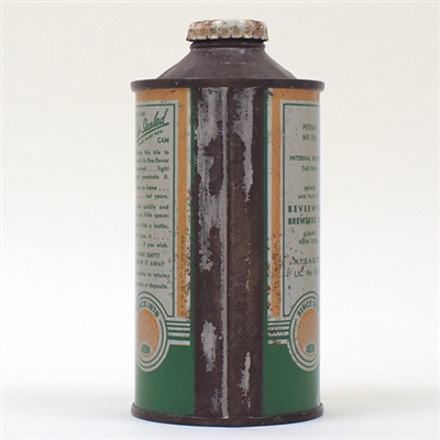 Beverwyck Cream Ale Cone Top Can TOUGH 152-1
