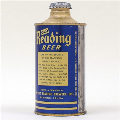 Old Reading Beer GUS Cone Top SWEET! 176-30