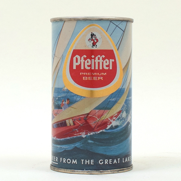 Pfeiffer Set Can Flat Top SAILBOAT METALLIC 114-8