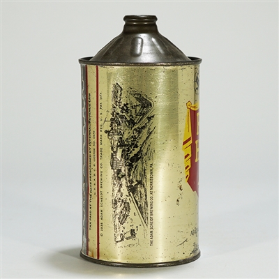 Rams Head Ale Quart Cone Top 217-15