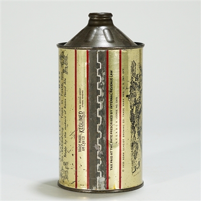 Rams Head Ale Quart Cone Top 217-15