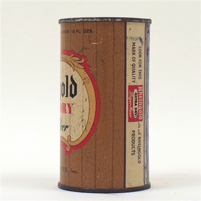 Rheingold Extra Dry Woodgrain Flat Top 124-1