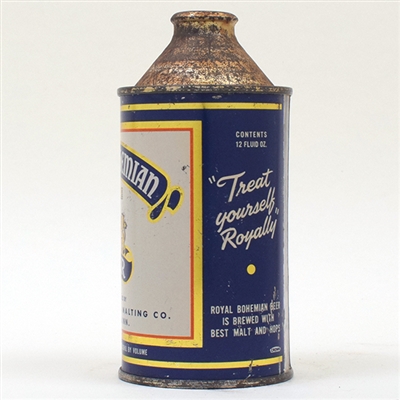 Royal Bohemian Beer Cone Top 5 PERCENT 182-21