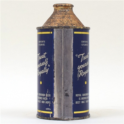 Royal Bohemian Beer Cone Top 5 PERCENT 182-21