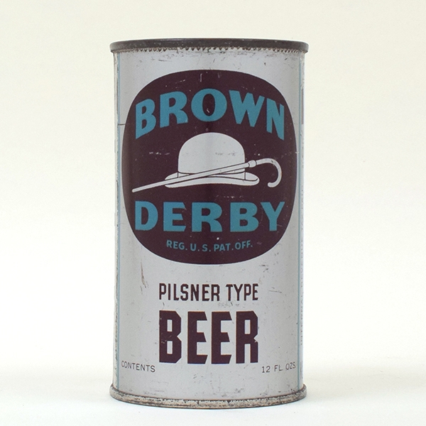 Brown Derby Beer OI Flat Top LA PATS PEND 42-9