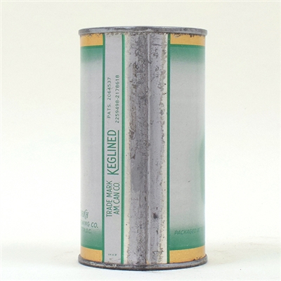 Senate Bock Beer GREEN Flat Top 132-17