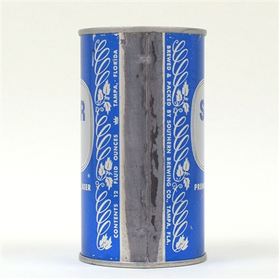 Silver Bar Set Can BLUE Flat Top 134-4
