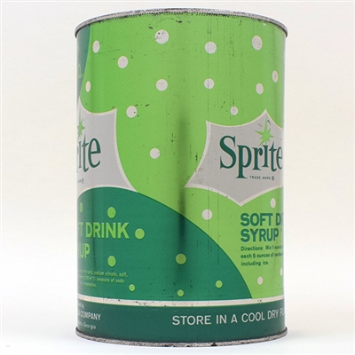 Sprite Soda Syrup Gallon Can