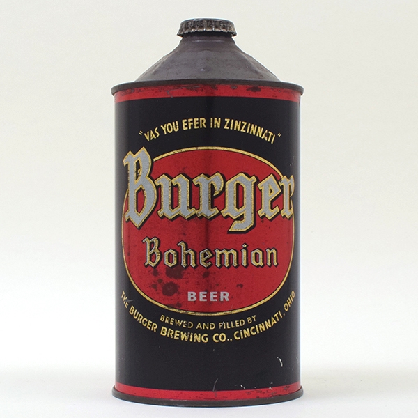 Burger Bohemian Quart Cone Top 204-13