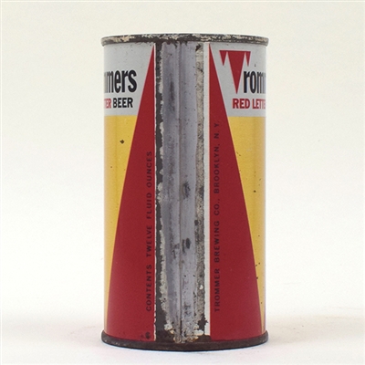 Trommers Red Letter Beer Flat Top 139-39
