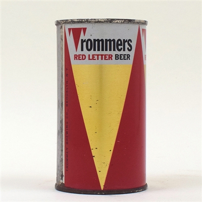 Trommers Red Letter Beer Flat Top 139-39