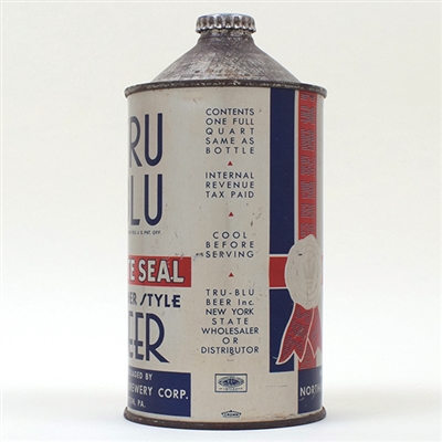 Tru Blu White Seal Beer Quart Cone 220-2