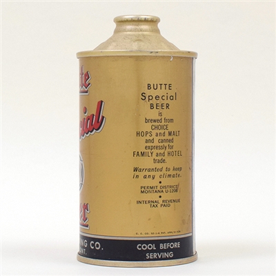 Butte Special Beer Cone Top 156-7