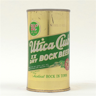 Utica Club Bock Flat Top 142-28