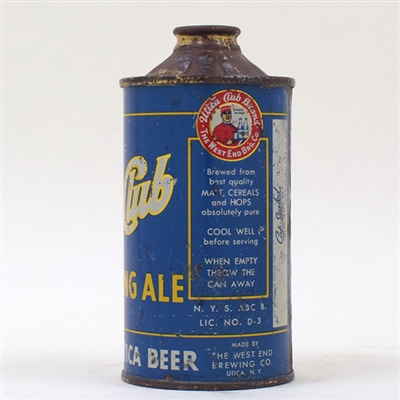 Utica Club Sparkling Ale NO TEXT Cone 187-31