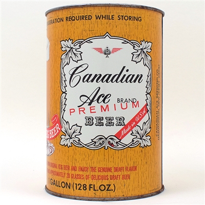 Canadian Ace Draft Gallon Can 244-7