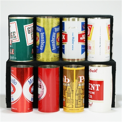 8 Unrolled Cans One Lot