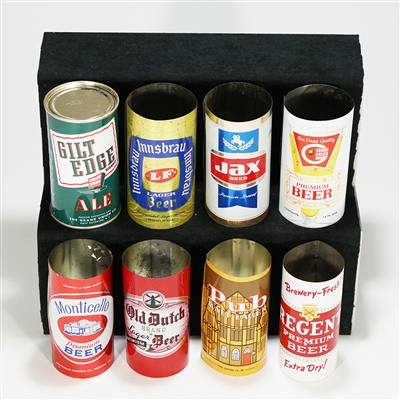 8 Unrolled Cans One Lot