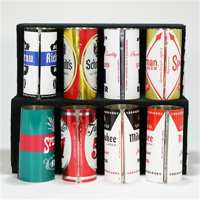 8 Unrolled Cans One Lot