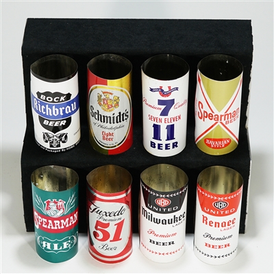 8 Unrolled Cans One Lot