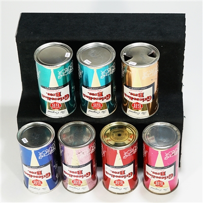 COMPLETE SET of 7 Griesedieck Series Flat Tops