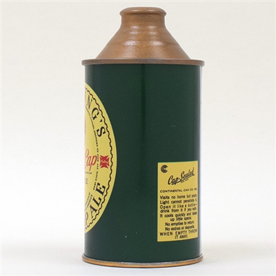 Carlings Red Cap Ale Cone Top 156-28