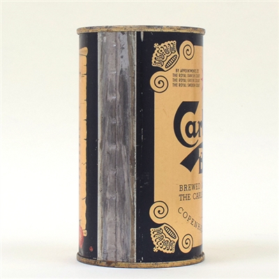 Carlsberg Beer Flat Top Can DENMARK