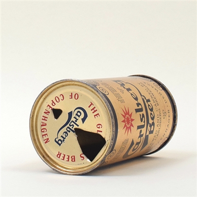 Carlsberg Beer Flat Top Can DENMARK