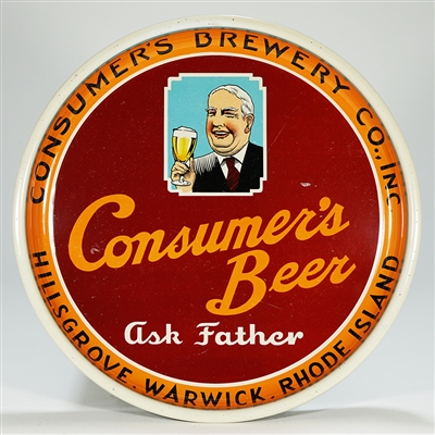 Consumers Beer Ask Father Tray