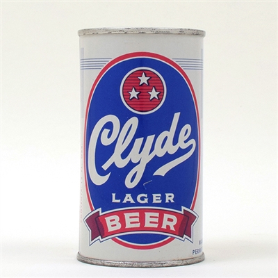 Clyde Lager Beer Flat Top Can 49-37