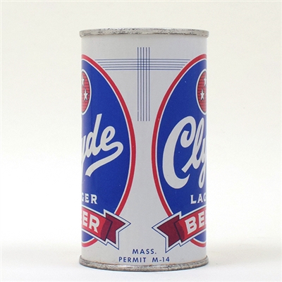 Clyde Lager Beer Flat Top Can 49-37