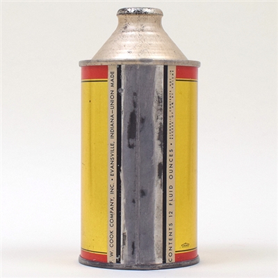 Cooks Goldblume Beer Cone Top Can 158-6