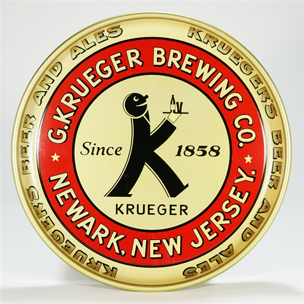 Krueger Brewing Baldy K-Man Tray