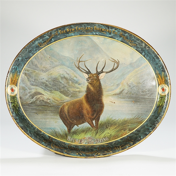 New England Brewing Pre-Proh Elk Tray