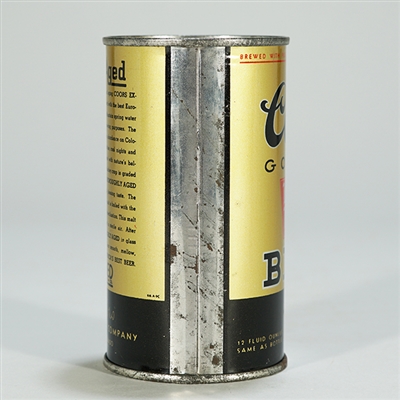 Coors Golden Export Lager Beer 51-16