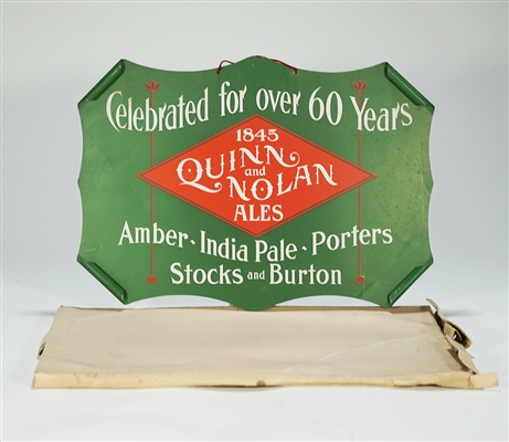 Quinn Nolan Ale Diecut Tin Sign